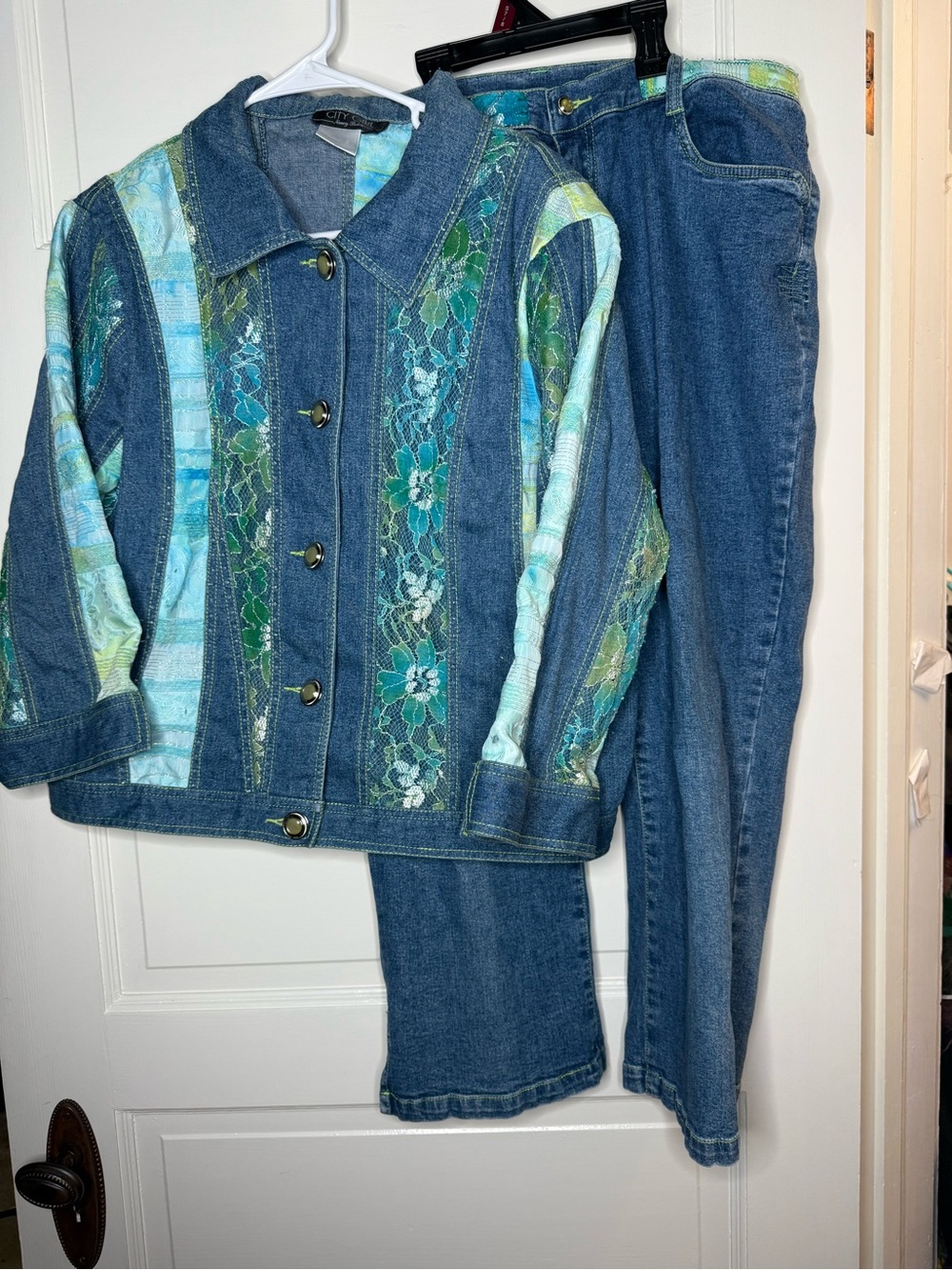 Vintage y2k Blue Denim Jacket